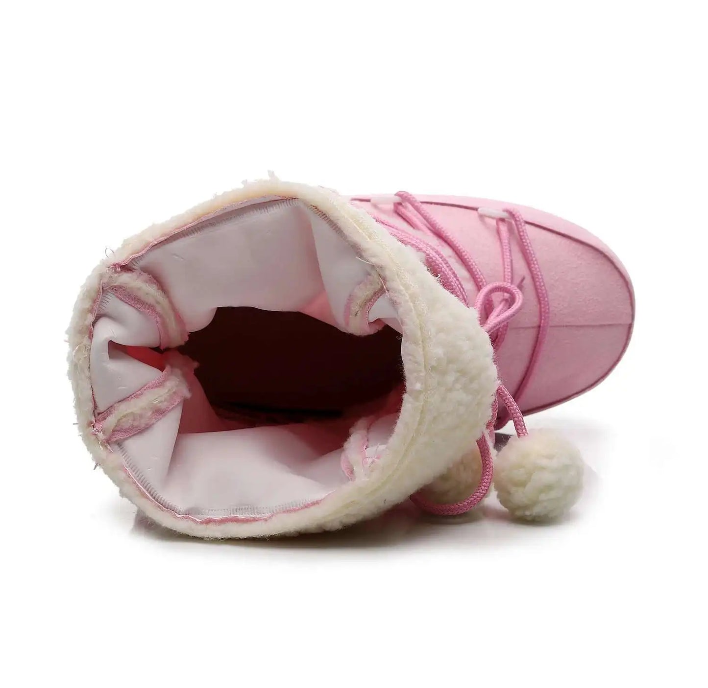 Women's Winter Boots 2026 Women Snow Boots Cold-proof Warm Mid-calf Pink Space Boots Slip-resistant Cotton Woman Winter Shoes