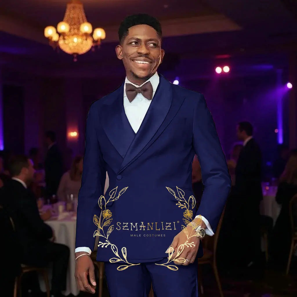 Beige Men's Wedding Suits Unique Collar Male Formal Groom Tuxedo Slim Fit Suit Outfits Elegant 2 Pieces Custom Made Male Suit