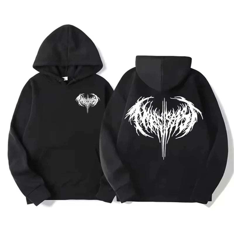 Rapper Graphic Hoodies Men Retro Hip Hop Hoodie Fashion Oversized Sweatshirt Streetwear