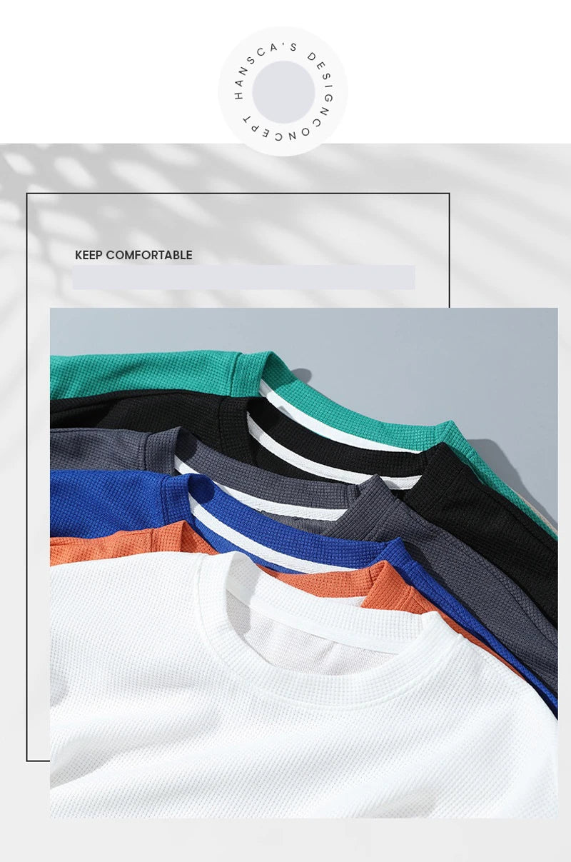 Brand-new summer comfortable men's sportswear, 2026 model fitness casual short-sleeved T-shirt and shorts set, two-piece set