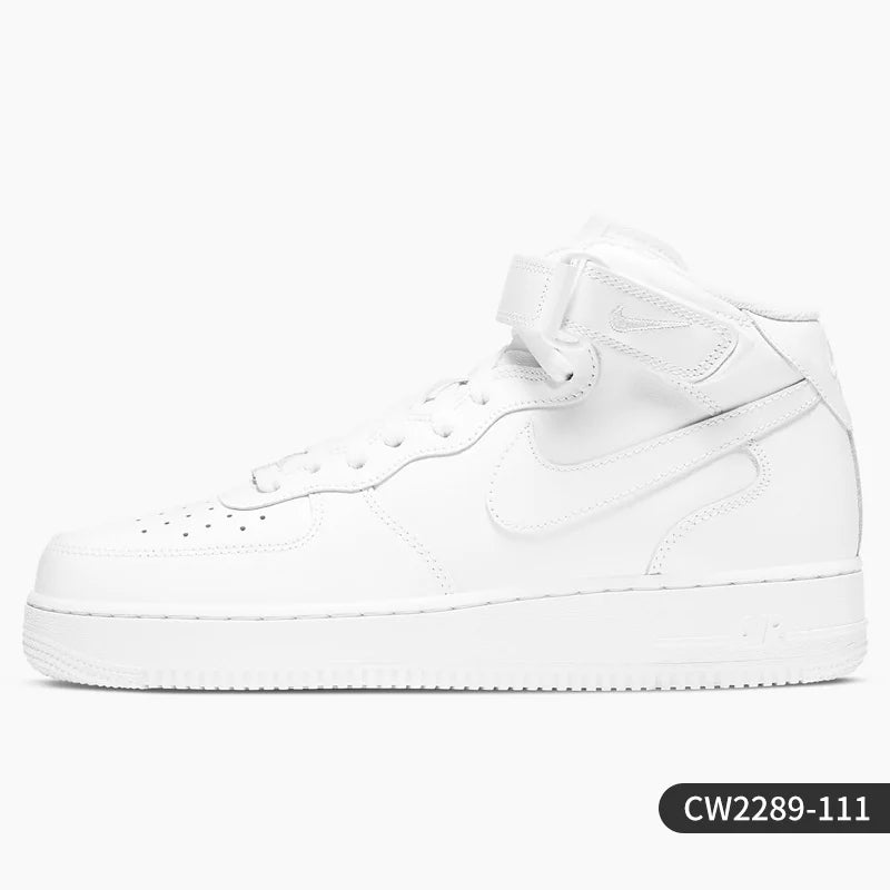 Nike genuine Air Force 1 Mid-Top Casual Shoes CW2289-111