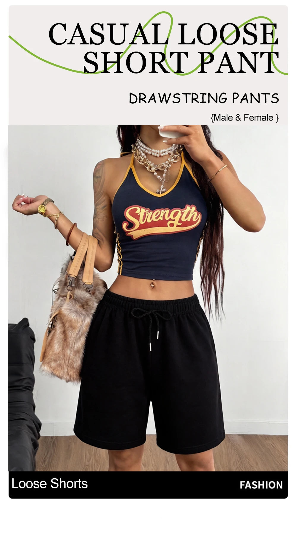 Youth Sport Summer Short Pants For Women Fashion High street Loose Sportpants Classic Pocket Running Shorts Casual Simple Bottom