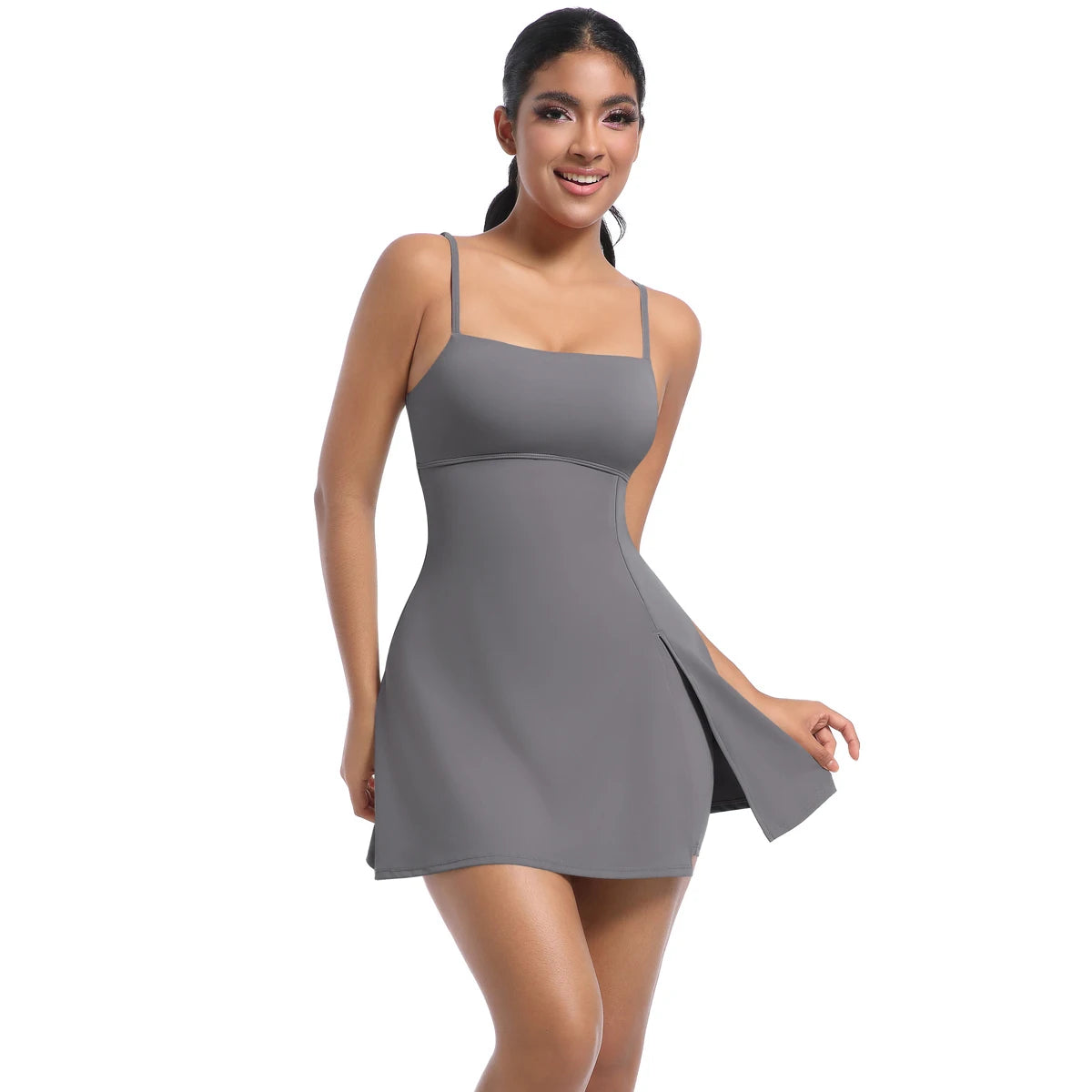 Women Yoga Tennis Skirts Gym Golf Running Sports Fitness Jumpsuit Skirt Sports Overalls Fitness Suits Gym Tracksuit Dance Skirt