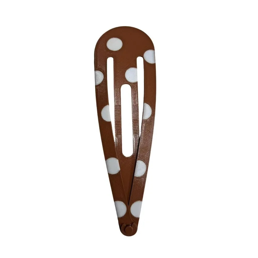 Cute Polka Dot Extra-large Hair Clips 20cm INS Hoodies BB Clip Creative Novelty Backpack Decoration Hairpin Curtain Decoration