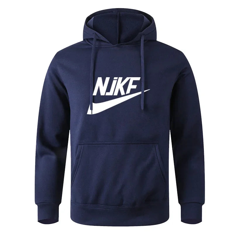 New autumn and winter men's and women's fleece hoodies for foreign trade, casual sports, fashionable men's hoodies