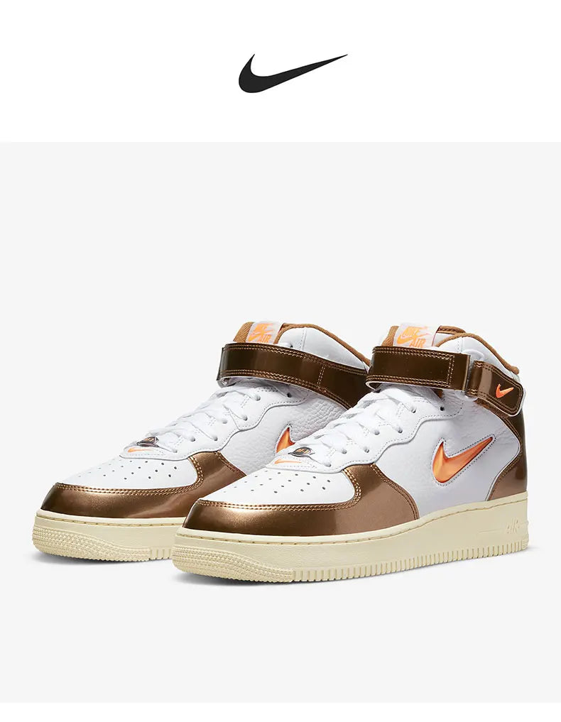 Nike Authentic AIR FORCE 1 MID AF1 Men's High-Top Sneakers DH5623-100