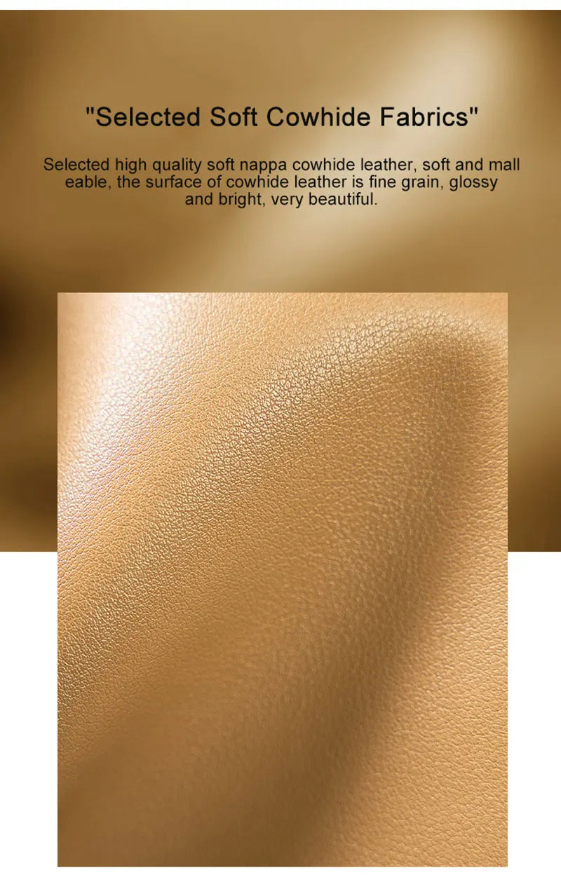 Cowhide Women's Shoulder Bag Fashion Trend Luxury Designer Bucket Bags Large Capacity Genuine Leather Women Crossbody Bags