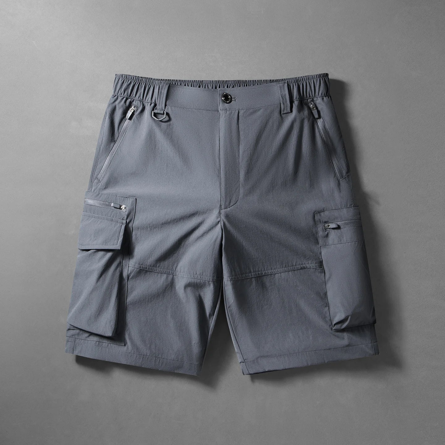 Men's Summer Ice Silk Loose Shorts Outdoor Sports Quick Dry Beach Casual Cargo Five-Point Pants Soft Breathable Daily Sports