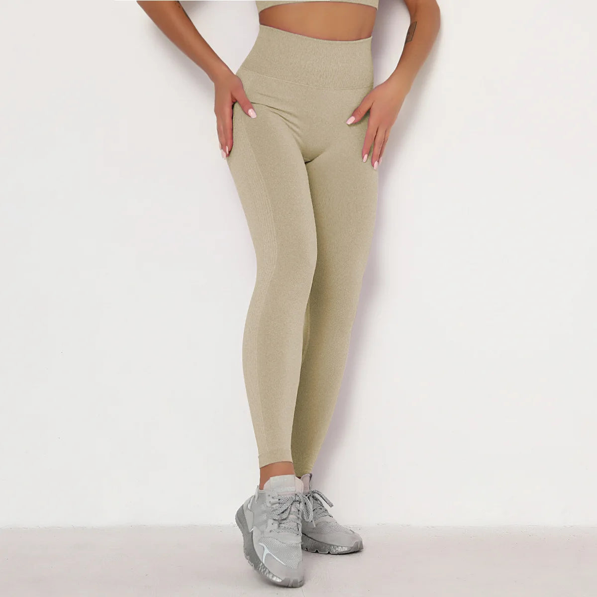 Yoga Leggings for Women High Waist Fitness Pangs Push Up Gym Sport Leggings Women Seamless Workout Jeggings Tights Fitness Wear