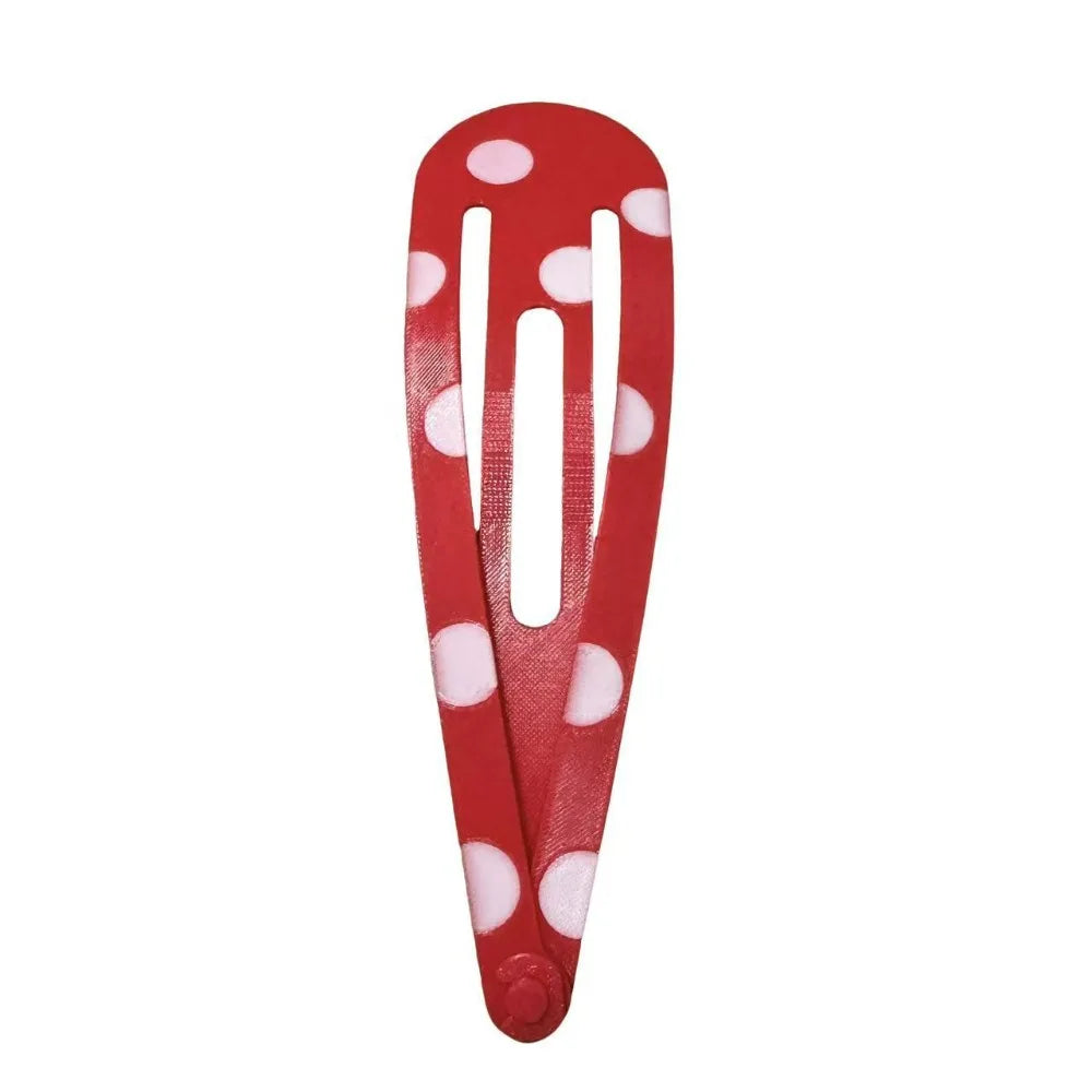 Cute Polka Dot Extra-large Hair Clips 20cm INS Hoodies BB Clip Creative Novelty Backpack Decoration Hairpin Curtain Decoration