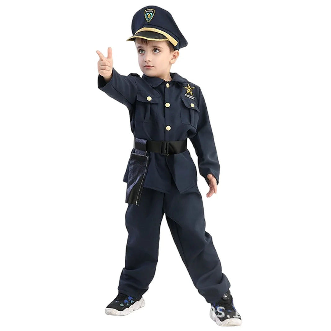 Halloween Carnival Enfant Construction Vehicle Police Car Costume Niño Ambulance Onesie Kindergarten Fire Truck Performance Suit