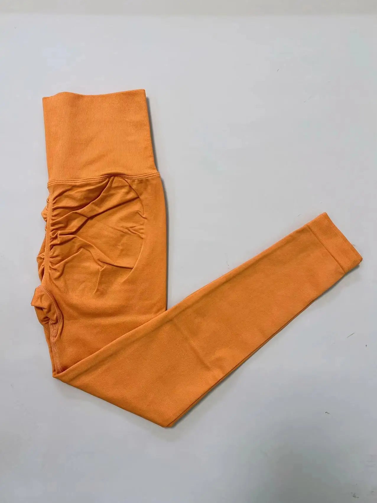 Women High Waist Scrunch Gym Leggings Butt Elastic Solid Workout Yoga Running Tights Casual Outdoor Sports Training Leggins
