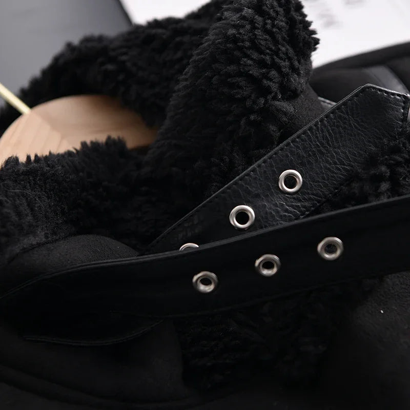 Winter Women Thick Warm Suede Lamb Jacket Short Motorcycle Brown Coats Faux Shearling Sheepskin Leather Jackets Outwear