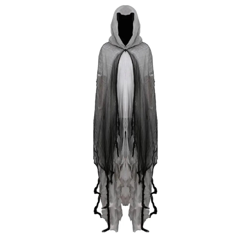 Polyester Halloween Ghost Cloaks Wizard Photo Pros Dementors Cosplay Costume Clothing Props Costumes Outfit
