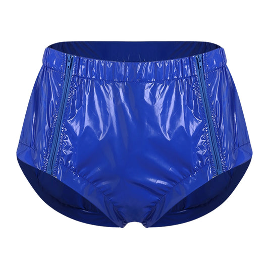 Unisex Leak-proof Diaper Cover Underwear Both Tear-away Waterproof Reusable Briefs for Elderly Caring Nursing Special Needs