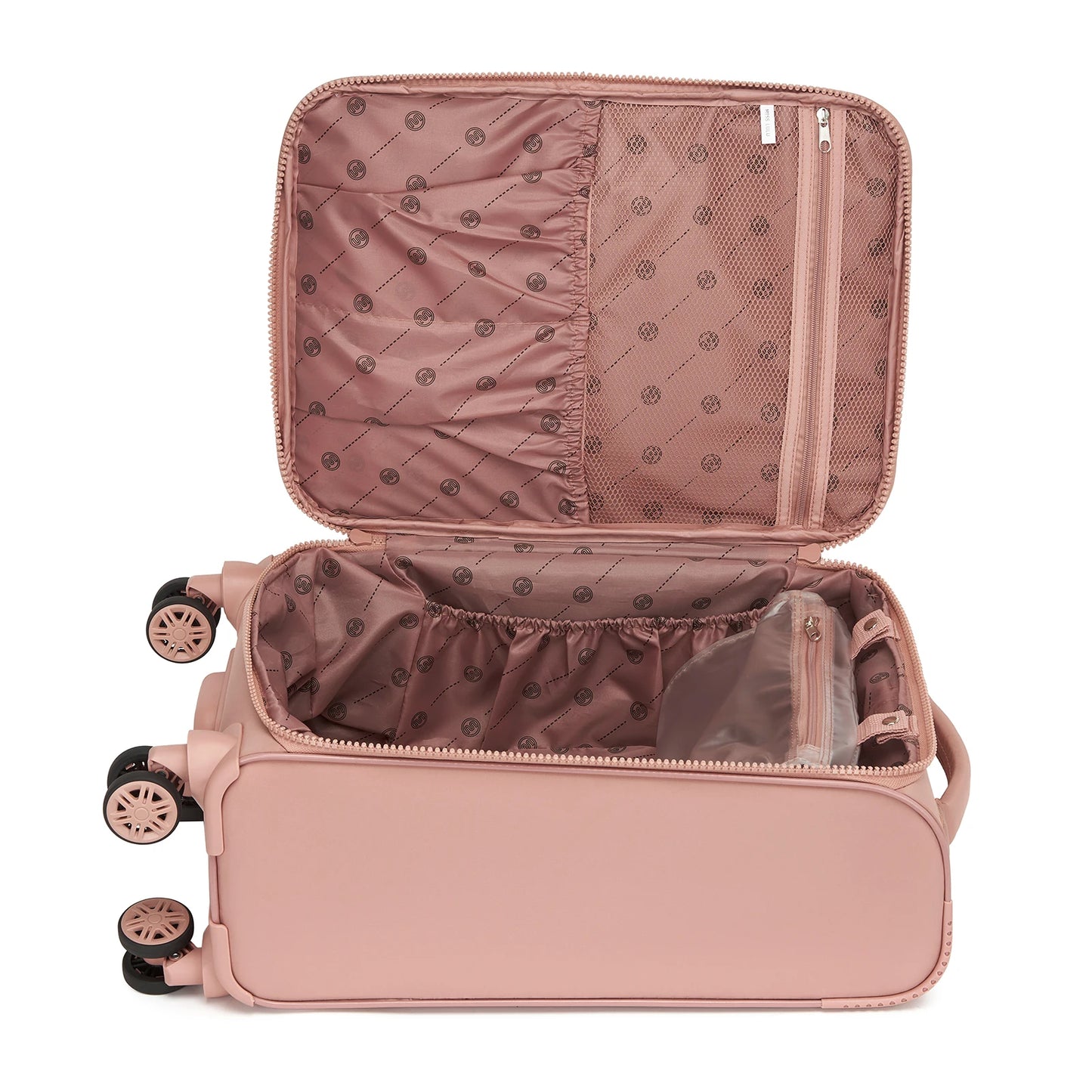 Miss Lulu WOMEN'S Trolley-Lightweight Trolley 59.5x36.5x25 cm, With Separate Wet compartment, Ideal for Short Trips & Business