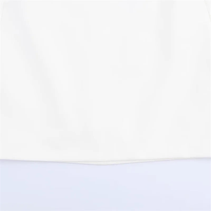Women's Dress 2025 Halter White Mini Dress Off Shoulder Elegant Party Dresses Woman Summer Backless Short Dresses Vestidos Sexy
