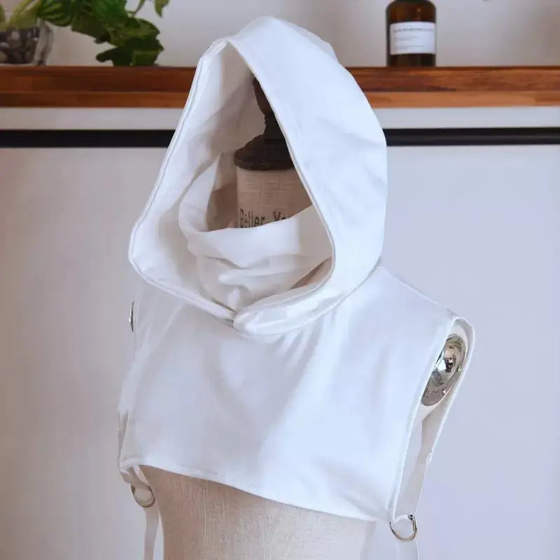 2024 Punk Hip Hop Cropped Hoodie Women Techwear Style Street Casual Y2k Hoodies Outdoor Sport Sweatshirt