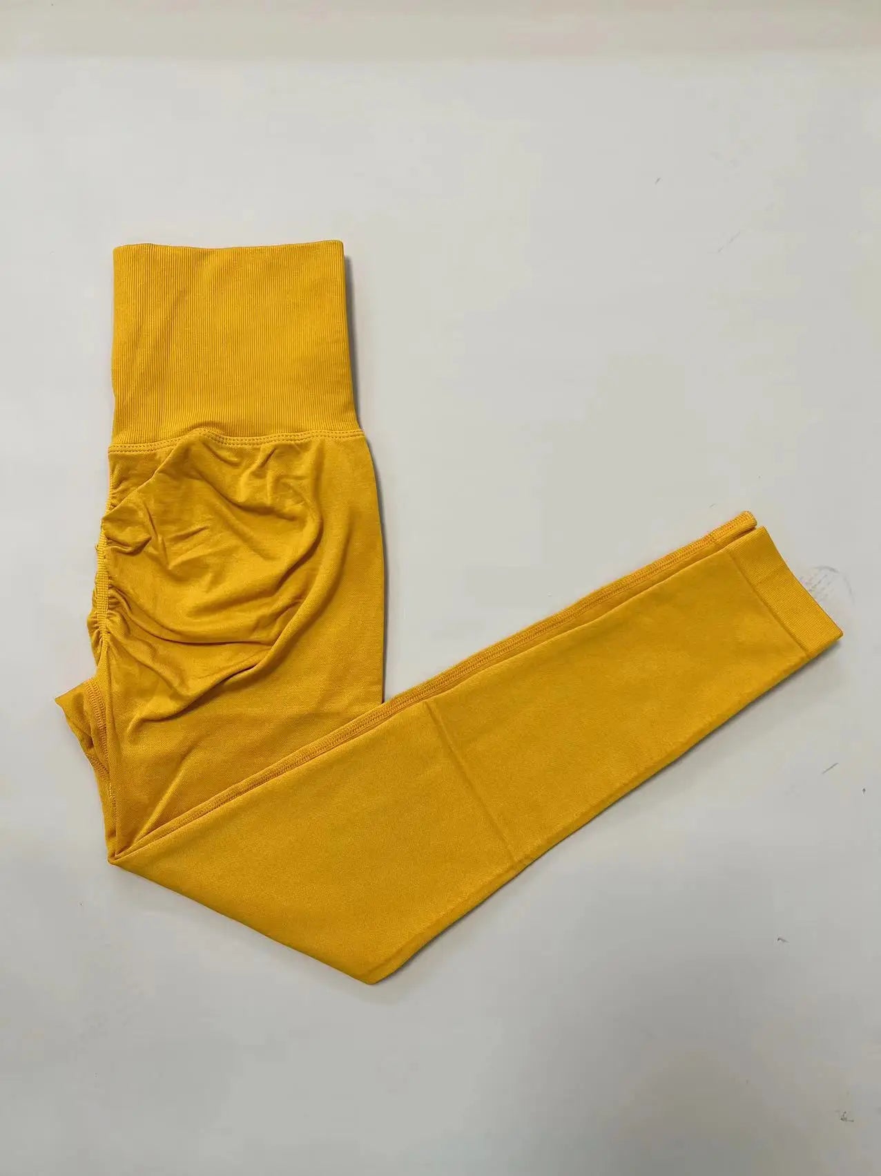 Women High Waist Scrunch Gym Leggings Butt Elastic Solid Workout Yoga Running Tights Casual Outdoor Sports Training Leggins