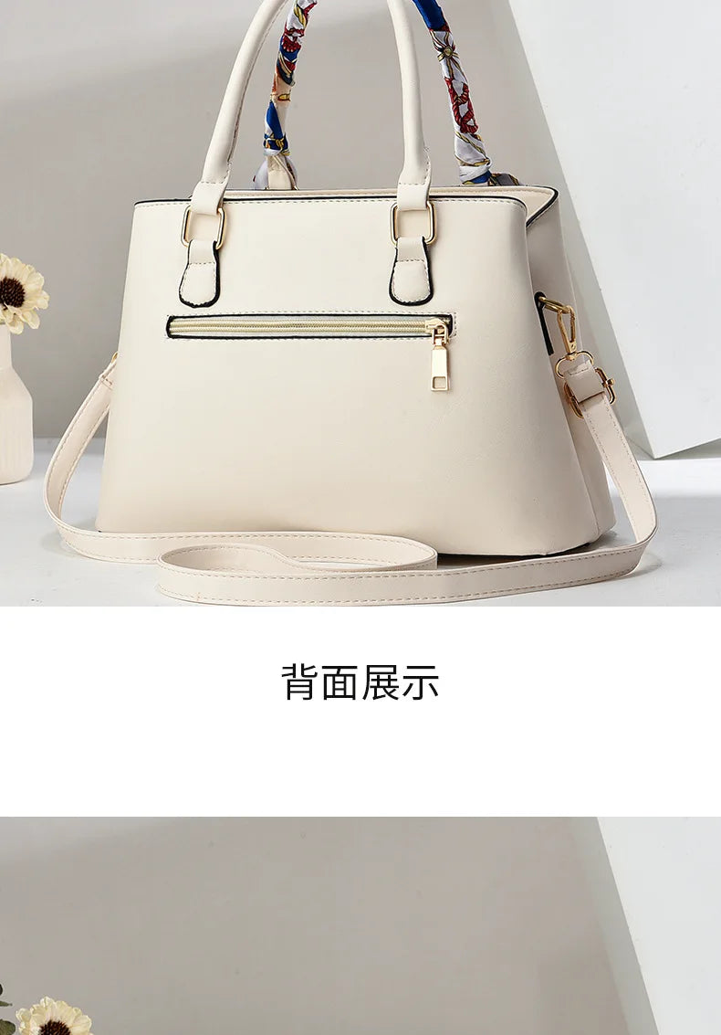 2024 New Women's Embroidered Handbag Versatile Fashion Trend Women's Crossbody Bag Exquisite Large Capacity Female Shoulder Bag