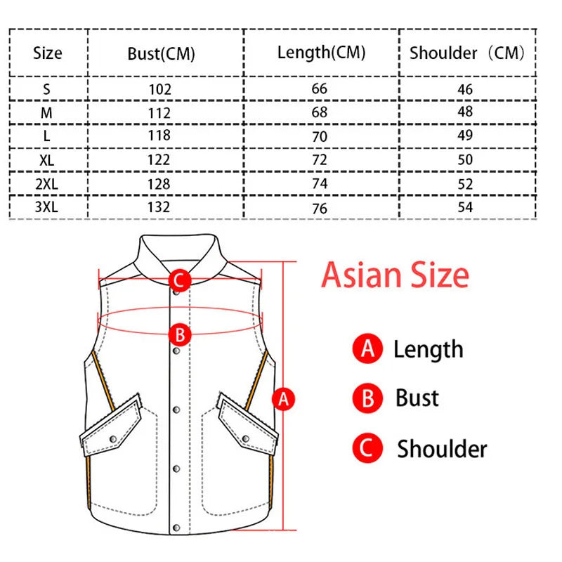 Purchase high-quality This year's trend men's leather vest stand up collar single breasted sleeveless outdoor vest punk jacket