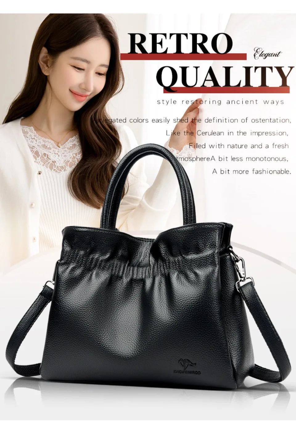 Luxury Soft Leather Shoulder Crossbody Bag for Women Mother 2025 Designer Handbags and Purse Female Small Casual Tote Sac A Main