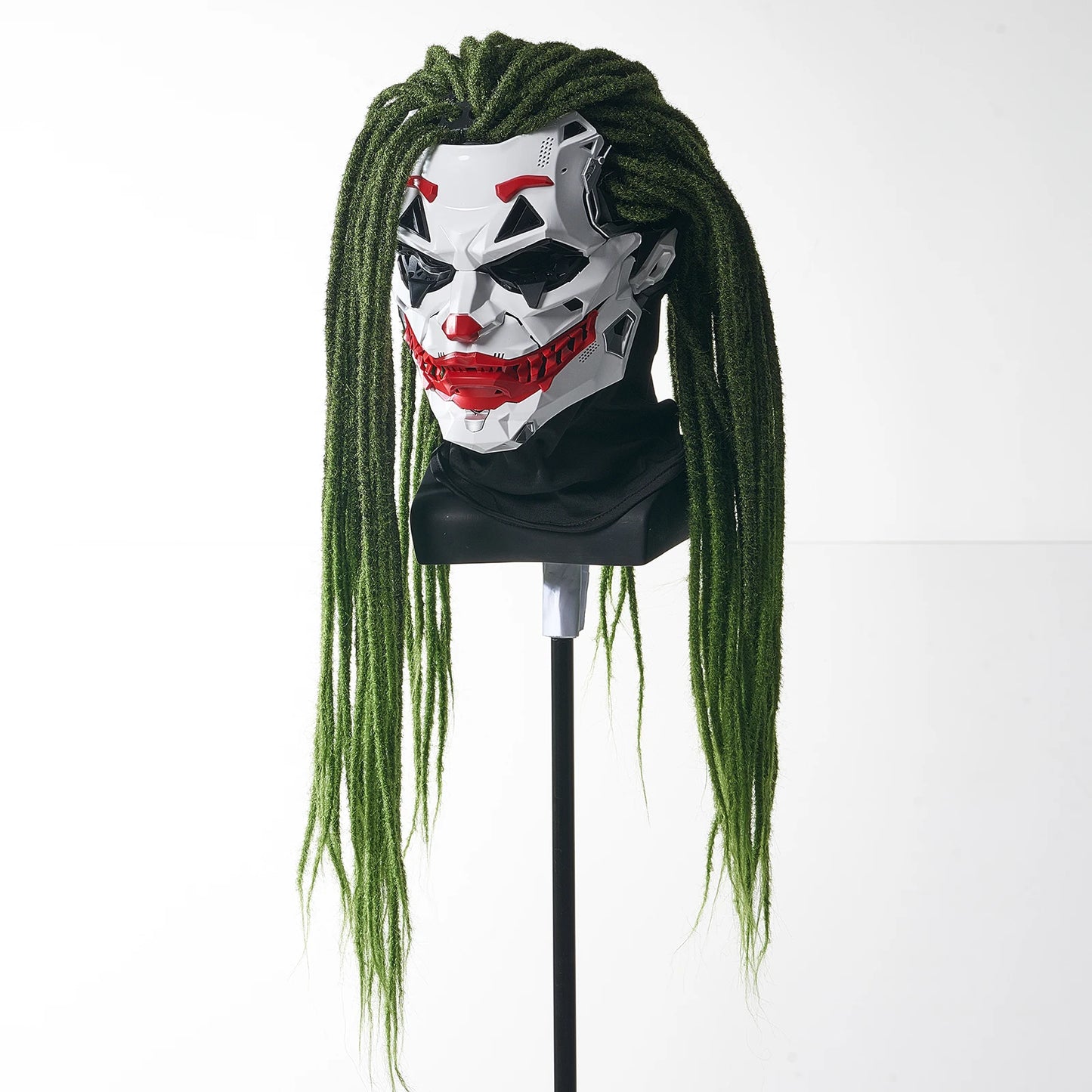 Cyberpunk Masks Clown Braids 2d Cosplay Resin Custom Products Halloween Anime Role-Playing Props And Gifts Toys