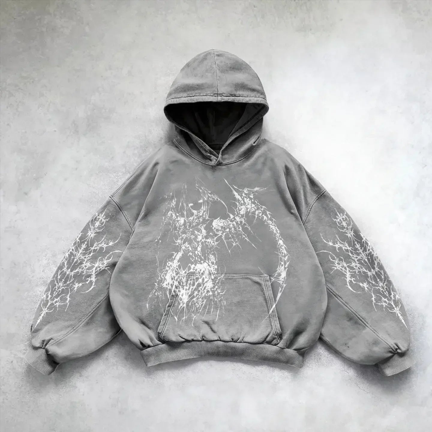 Harajuku gothic goddess print hoodies women goth 2025 hot sell hoodie y2k tops oversized sweatshirt black streetwear clothes