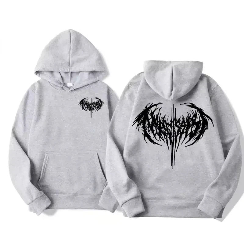 Rapper Graphic Hoodies Men Retro Hip Hop Hoodie Fashion Oversized Sweatshirt Streetwear