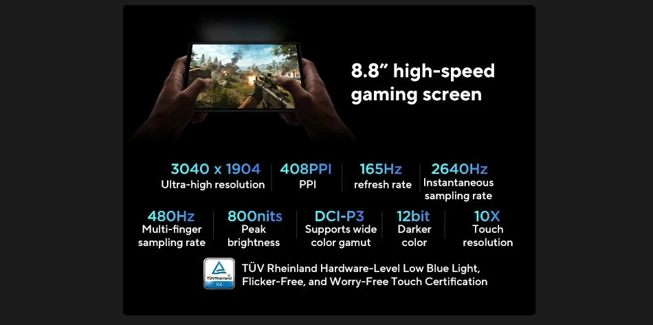 CN ROM Lenovo Legion Y700 Gen 5 8.8" Gaming Tablet TB323FU Snapdragon 8 Elite Gen 5