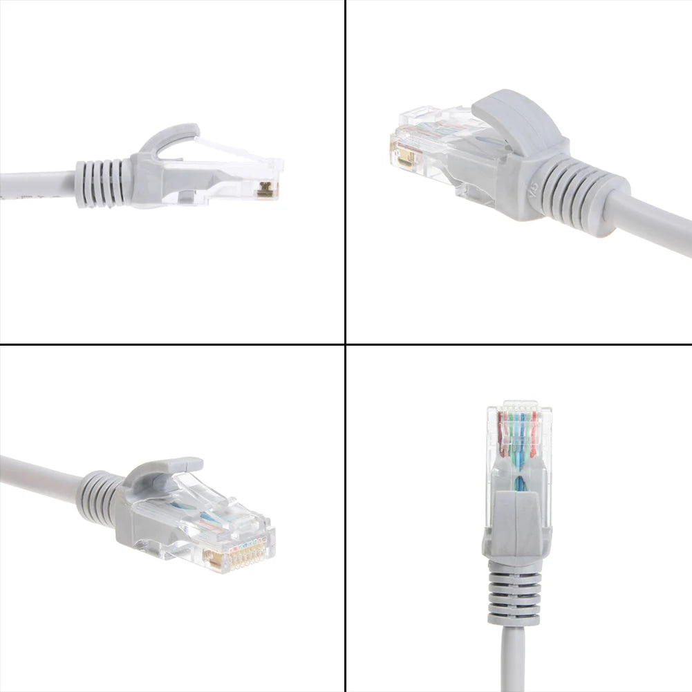 1-30m Router Computer Ethernet Cable High Speed LAN Cord with RJ-45 Connector Internet Network Patch Cord for PC Router Computer
