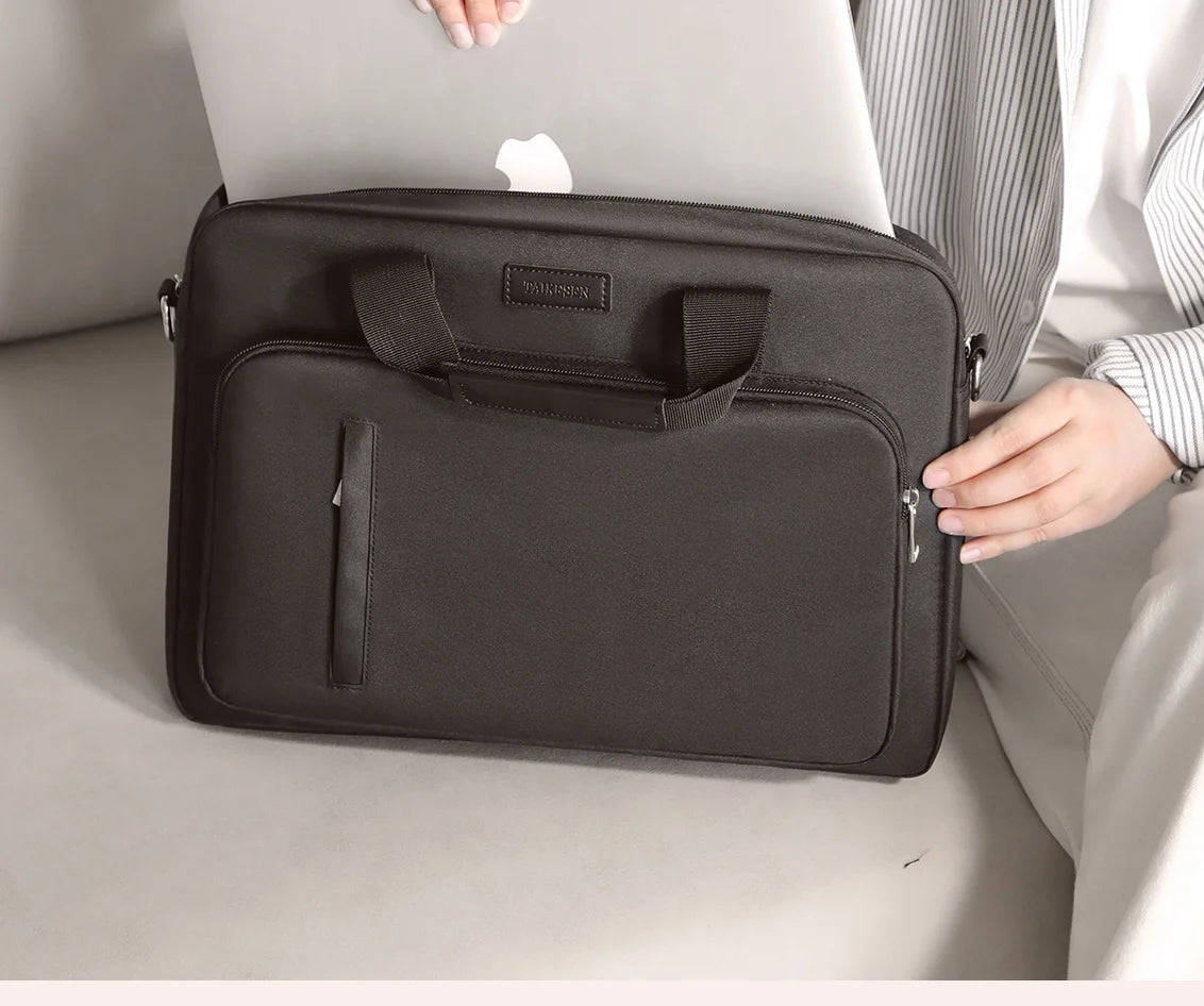 Laptop Bag Case 13.3 14 15.6 17.3 Inch Waterproof Notebook Bag for Macbook Air Pro 13 15 Computer Shoulder Handbag Briefcase Bag