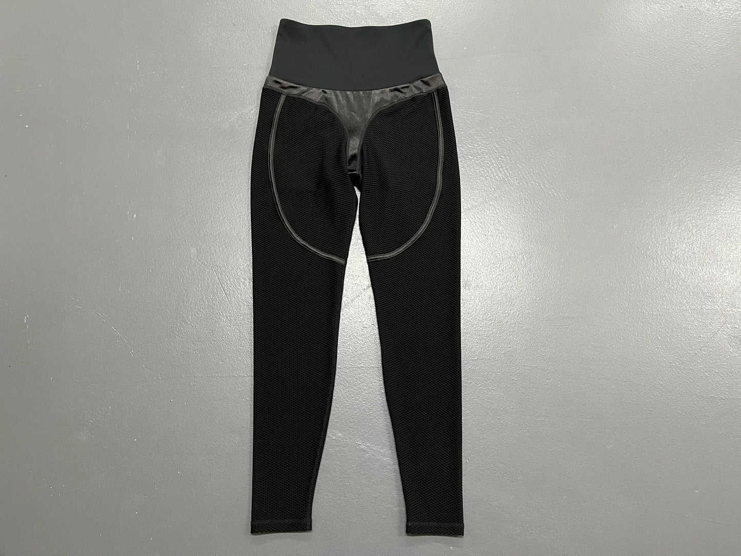 Women's Pants Gym Leggings Ultra-thin Mesh Design Yoga Sport Tights Outdoor Jogging Fitness High Waist Sweatpants
