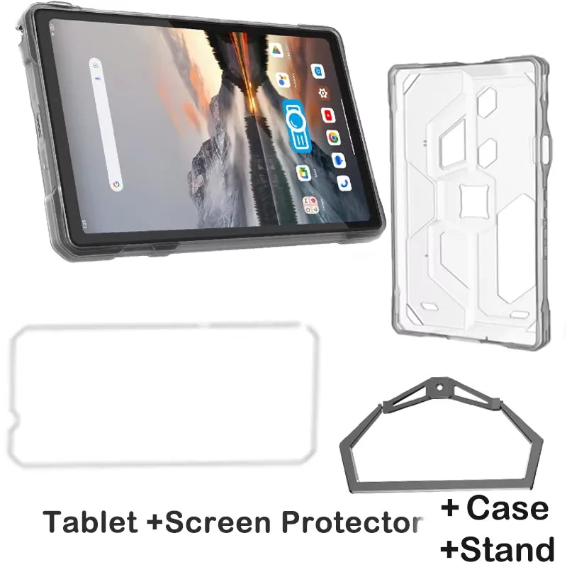 Unihertz 8849 Tank Pad Ultra-Global 1st Rugged Tablet with 260-lumen 1080PProjector, Night Vision Large Battery