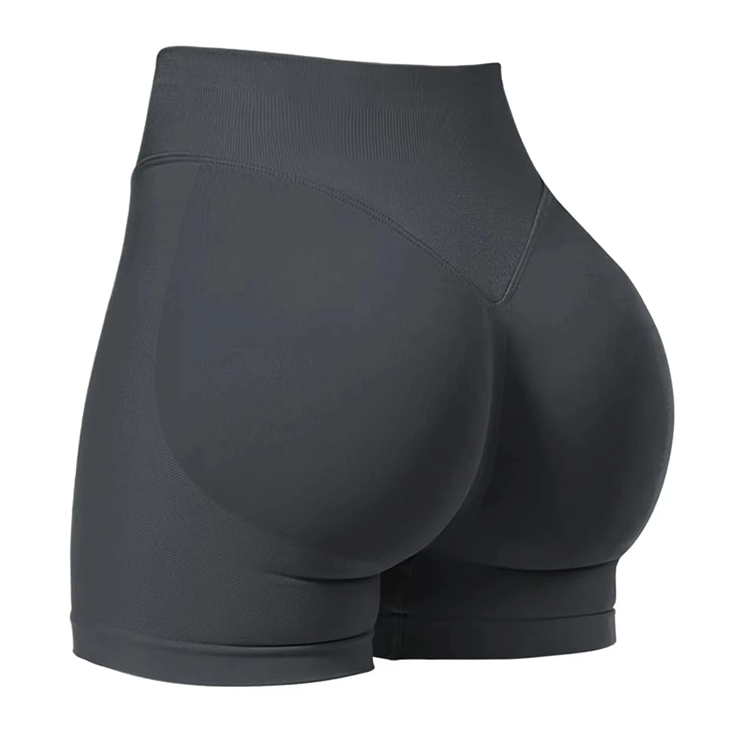Summer High Waisted Yoga Shorts For Women Fashionable and Sexy Running Fitness Pants Solid Color Yoga Leggings Elastic Tights