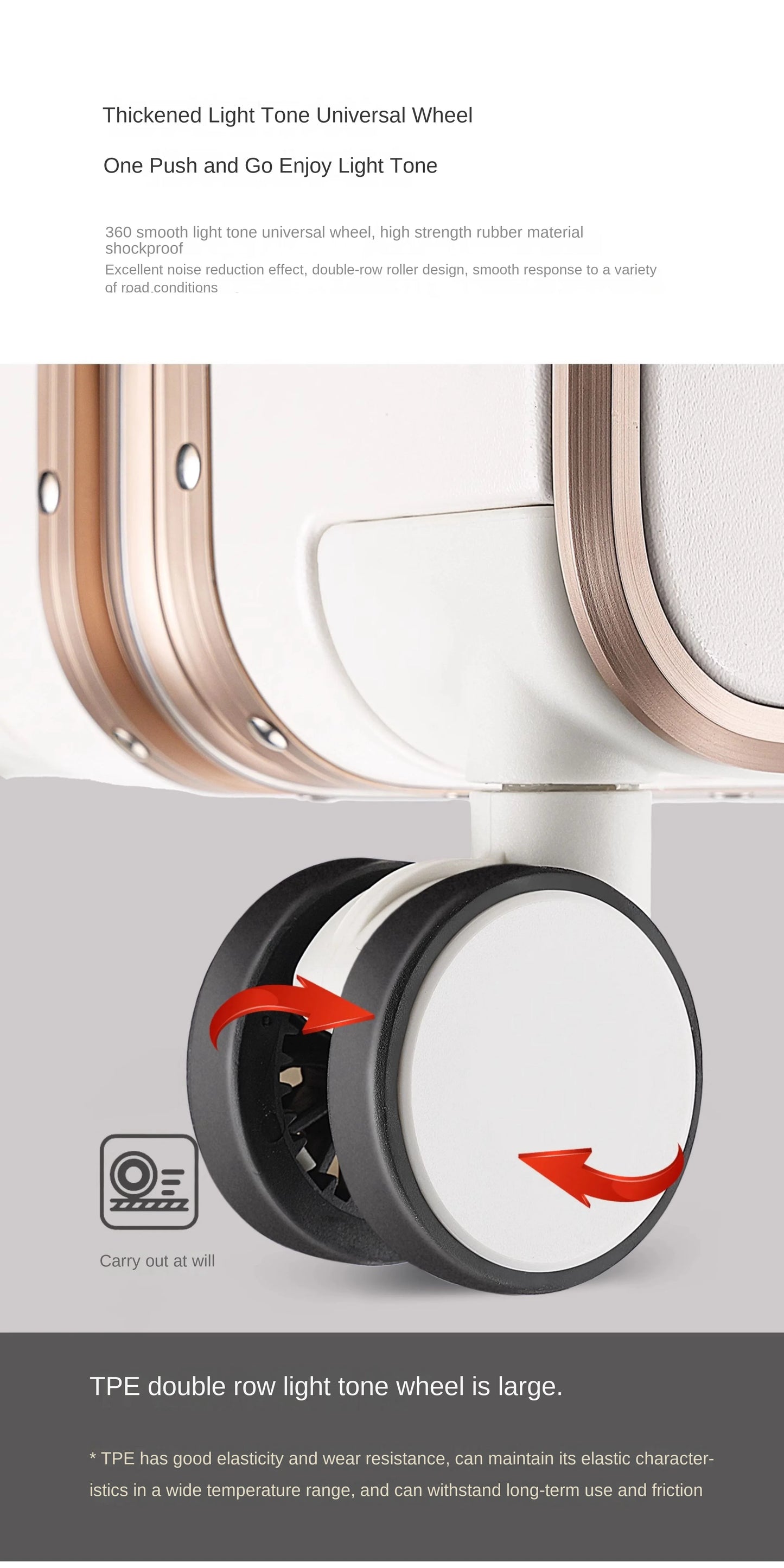 Gilding Aluminum Frame Suitcase Thickened PC Multifunctional 20 inch Boarding box Morandi Color Series 24/ 26 inch Trolley Case