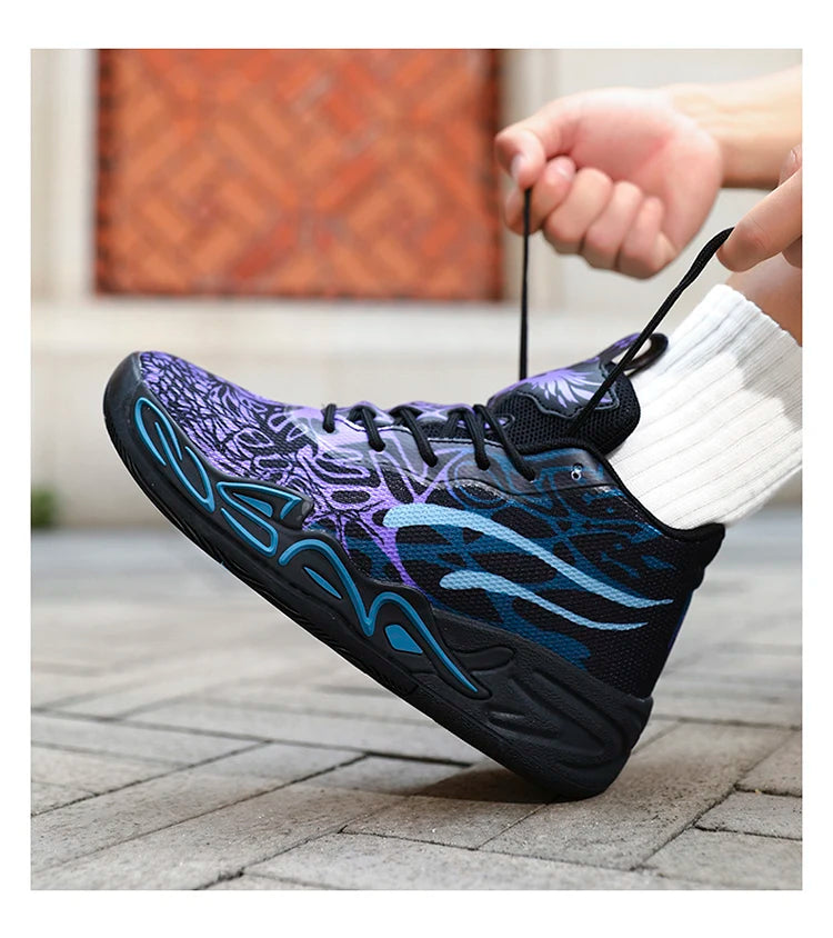 Men Basketball Shoes Outdoor Unisex Breathable Athletic Unisex Trainer Women High Quality Sneakers Running Light Sports Shoes
