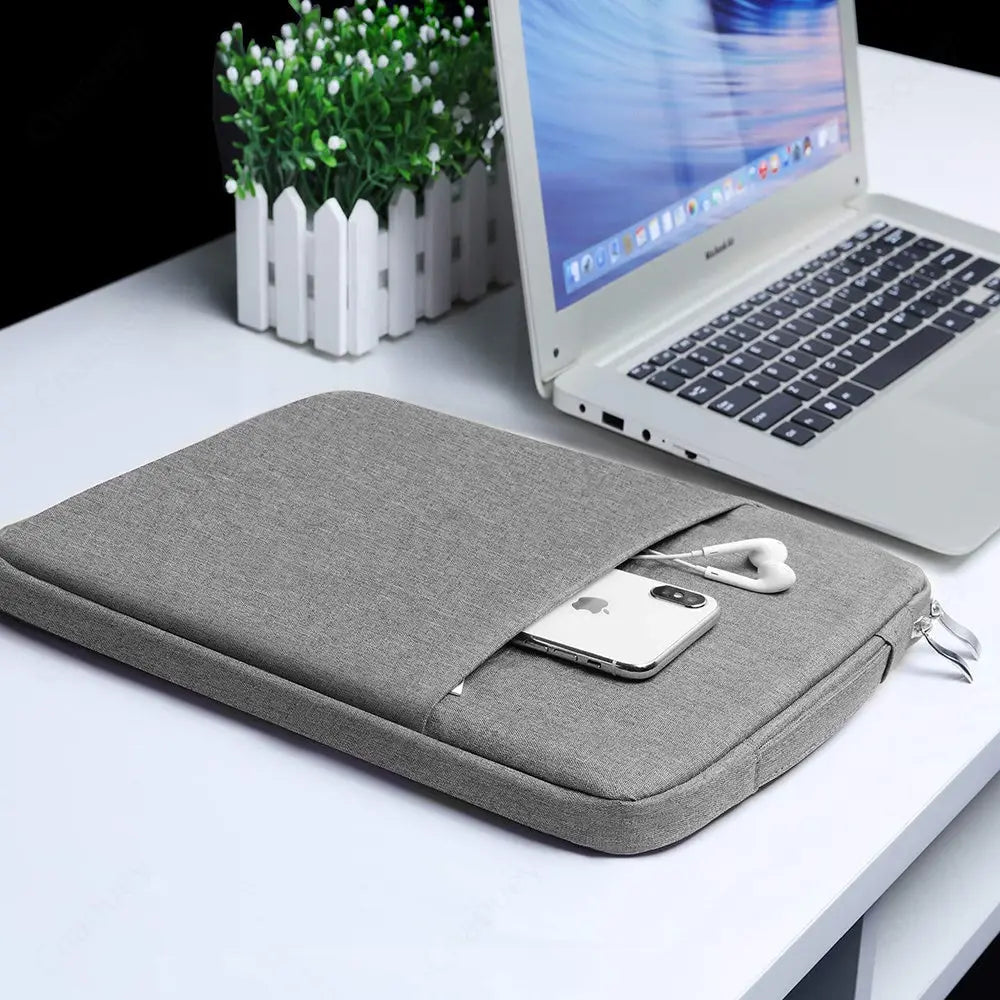 Laptop Sleeve for MacBook Pro Air Xiaomi Huawei HP Dell Lenovo 11 14 15.6 Inch Notebook Case Cover Handbag