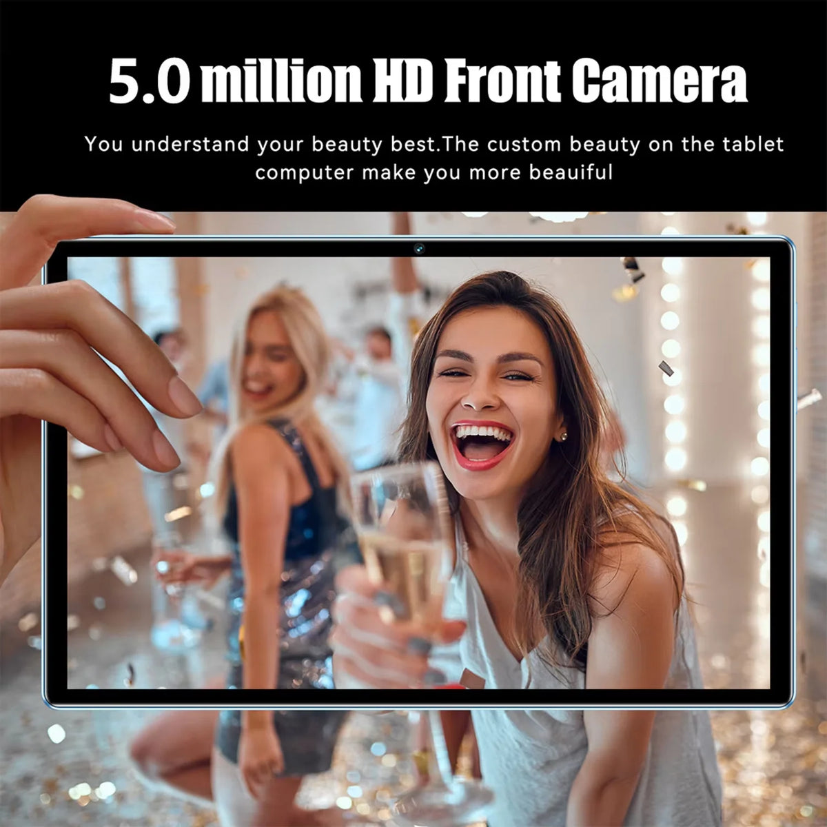 2026 New 10.1 Inch Octa Core Android Tablets 4GB RAM 64GB ROM 4G Dual SIM Network AI Speed-up Tablet Bluetooth WiFi 6000mAh