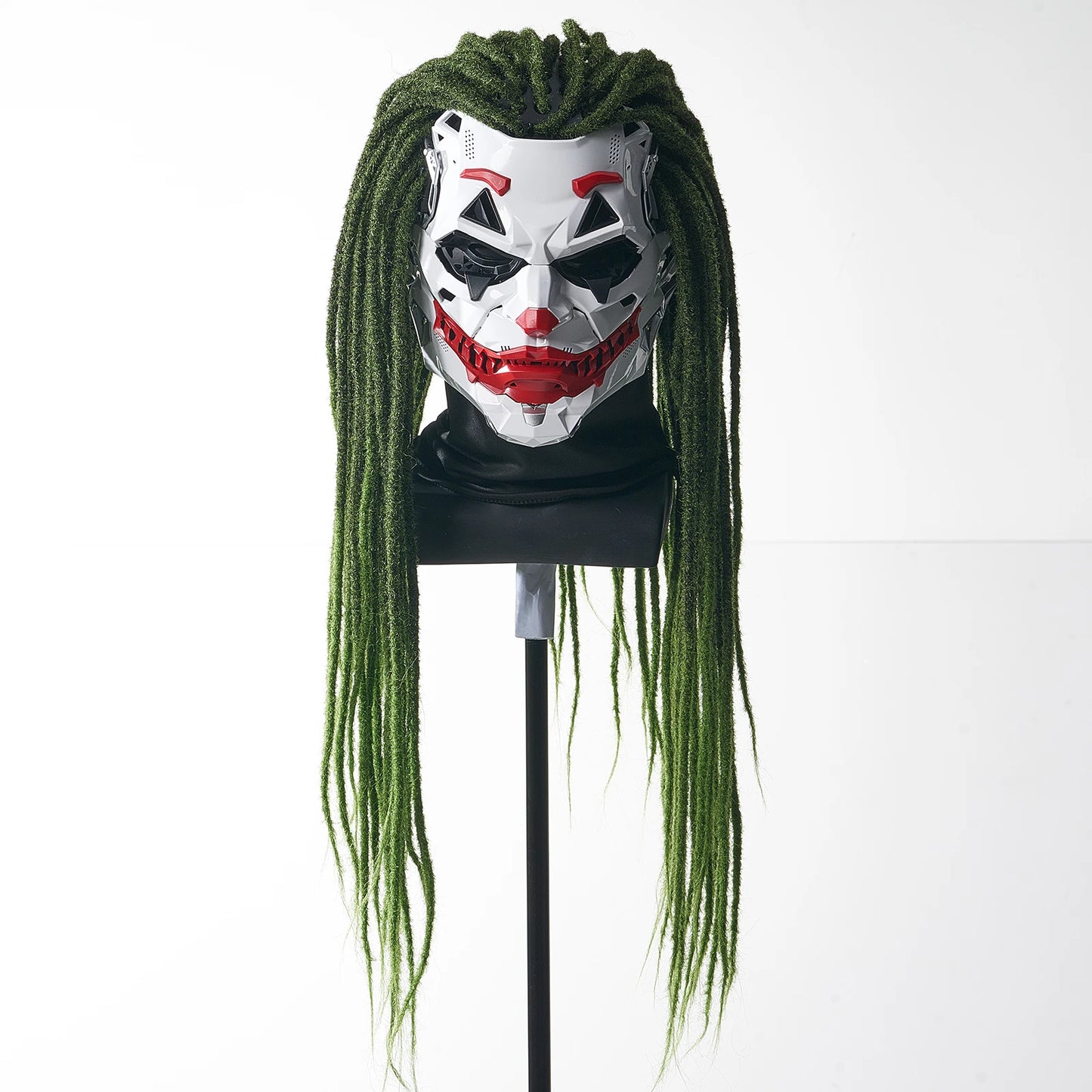 Cyberpunk Masks Clown Braids 2d Cosplay Resin Custom Products Halloween Anime Role-Playing Props And Gifts Toys