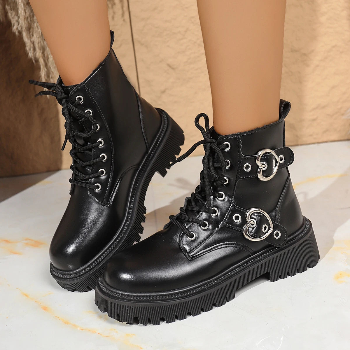 Winter Hot Selling Round Toe Square Heel Elegant Short Boots Fashionable New Style Comfortable and Casual Riding Boots for Women