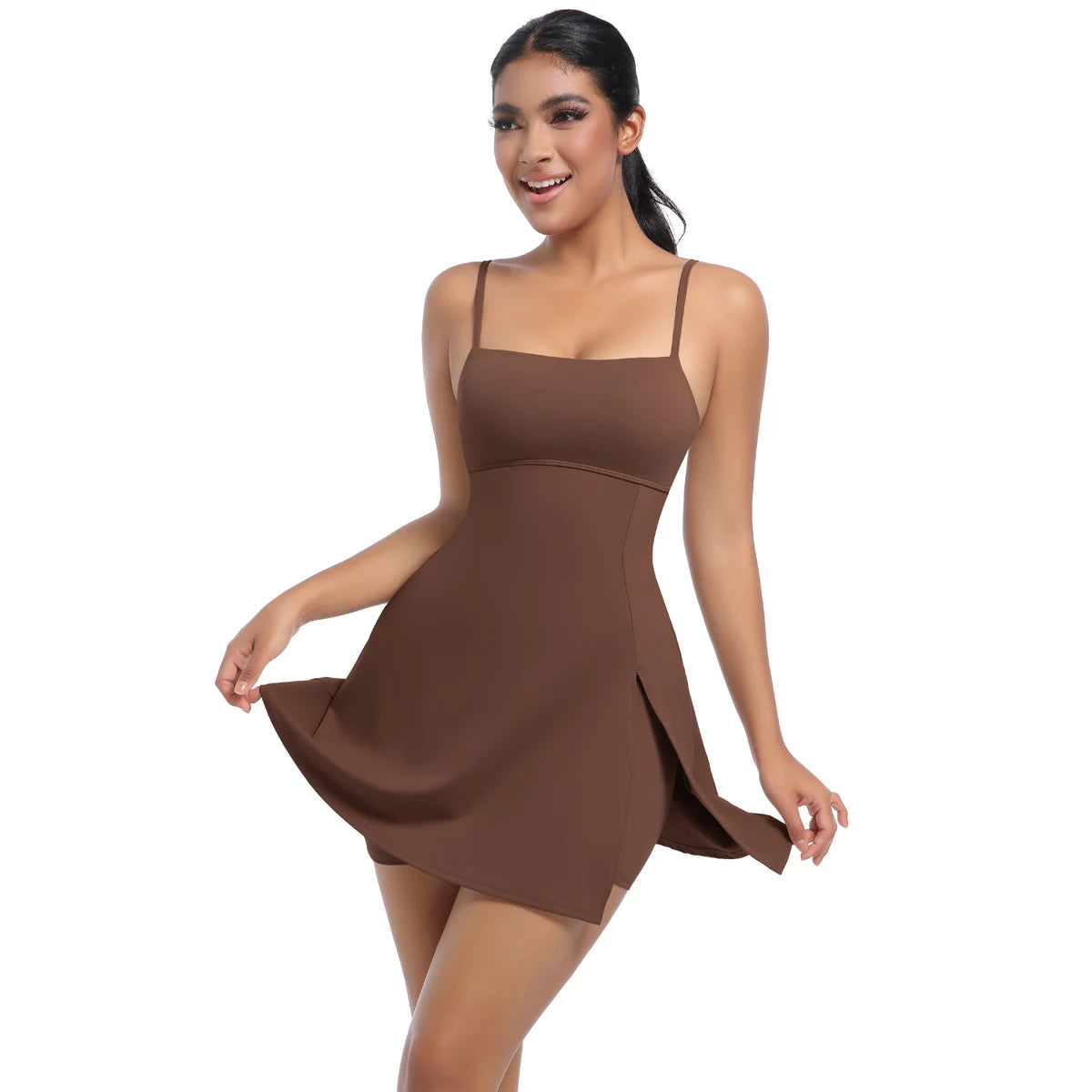 Women Yoga Tennis Skirts Gym Golf Running Sports Fitness Jumpsuit Skirt Sports Overalls Fitness Suits Gym Tracksuit Dance Skirt