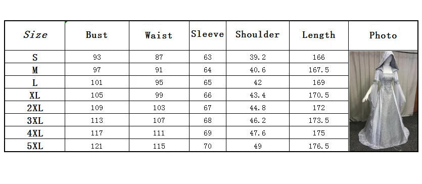 Women Deluxe Witch Dress Medieval Renaissance Maxi Train Dress Halloween Devil Pagan Witch Wedding Cos Costume Hooded Gown Robe