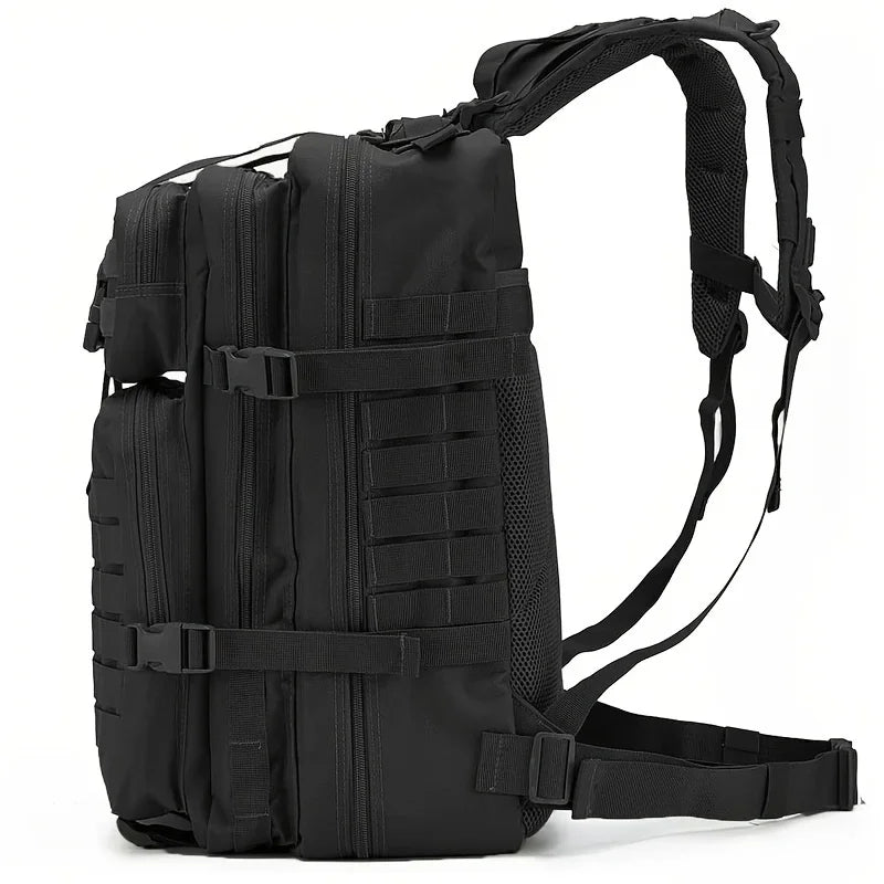 Outdoor Tactical Men's Backpack, 50L Camouflage Waterproof Sports Assault Backpack, Camping and Mountaineering Women's Backpacks