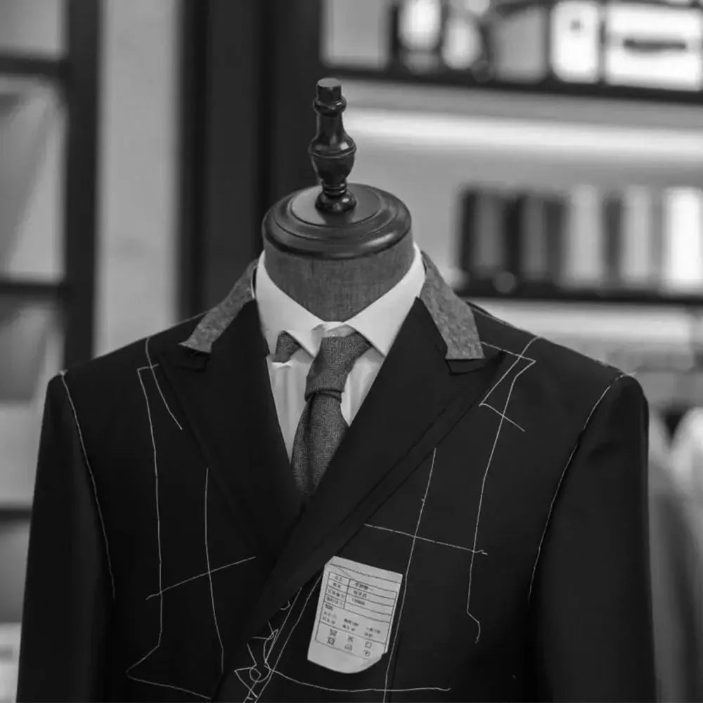 Men's dress suit wedding banquet bridegroom best man dress suit performance Suit Tuxedo Suit