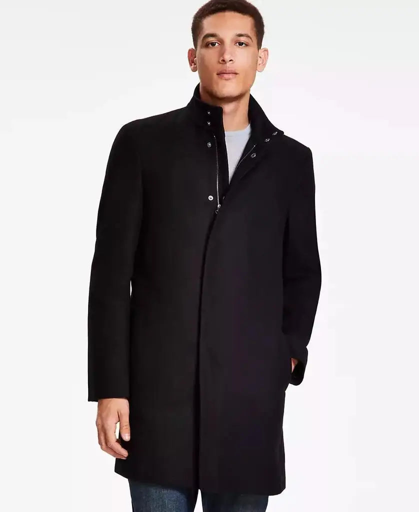 Calvin Klein | Men's Mayden Slim-Fit Wool Blend Overcoat