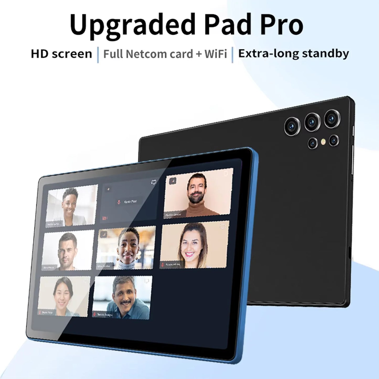 2026 New 10.1 Inch Octa Core Android Tablets 4GB RAM 64GB ROM 4G Dual SIM Network AI Speed-up Tablet Bluetooth WiFi 6000mAh
