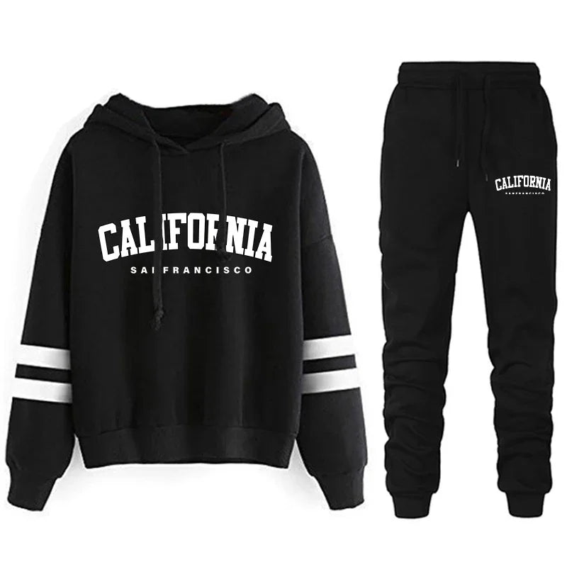 Hoodies Fashion Women's Sweatshirts Stripe Outdoors 2025 Sports Suit Jogging Casual Printing Daily Hot Sales Tracksuit Pullovers
