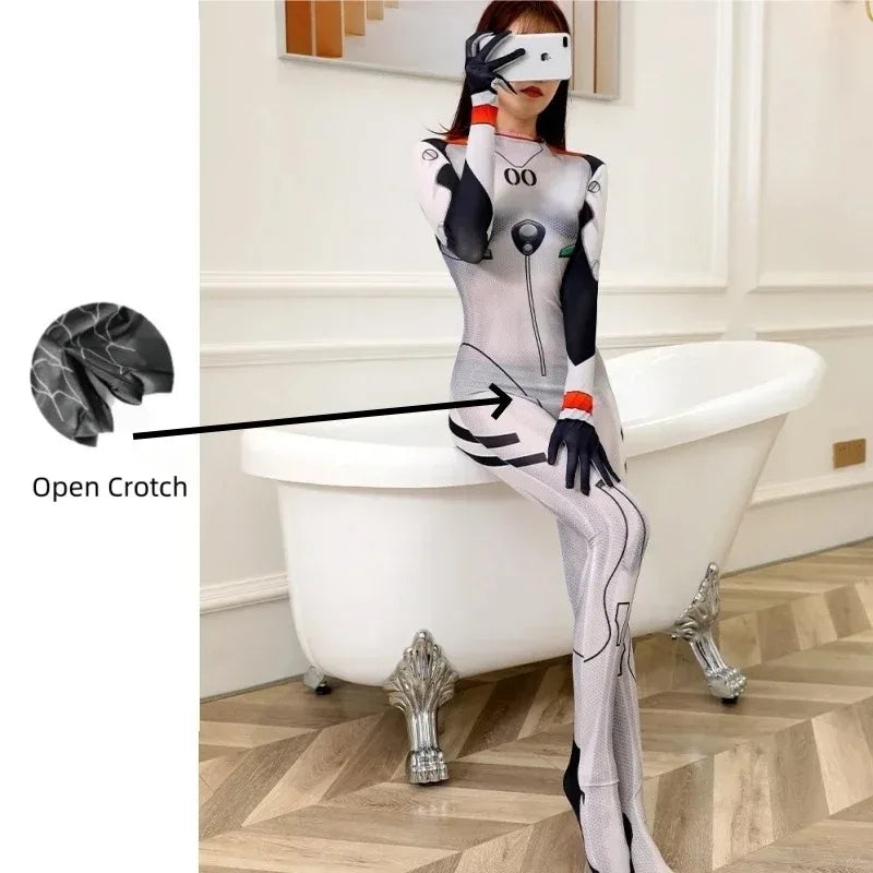MJ Spider Woman Superhero Cosplay Costume Miles Morales Spiderwoman Spidey Superhero Halloween Bodysuit Zentai Suit Jumpsuit