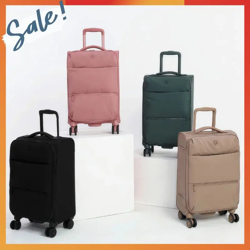 Miss Lulu WOMEN'S Trolley-Lightweight Trolley 59.5x36.5x25 cm, With Separate Wet compartment, Ideal for Short Trips & Business